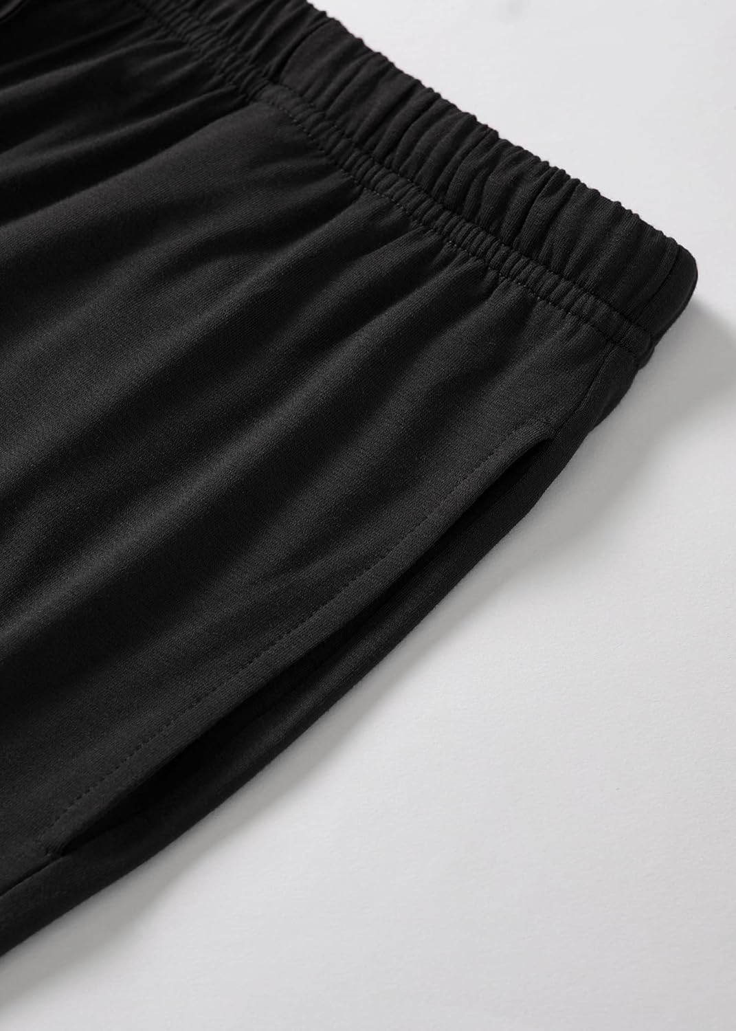 Esenchel Women's Plus Size Pajama Pants Rayon Sleep Pants - Image 5