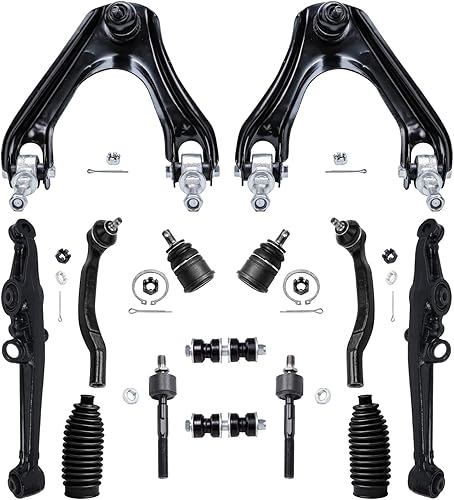 Miniatura 122 de Detroit Axle - 4WD Front End 14pc Kit de suspensión para Ford F-150 F-250 Expedition Navigator, 2 brazos de control superior 2 rótulas inferiores 2