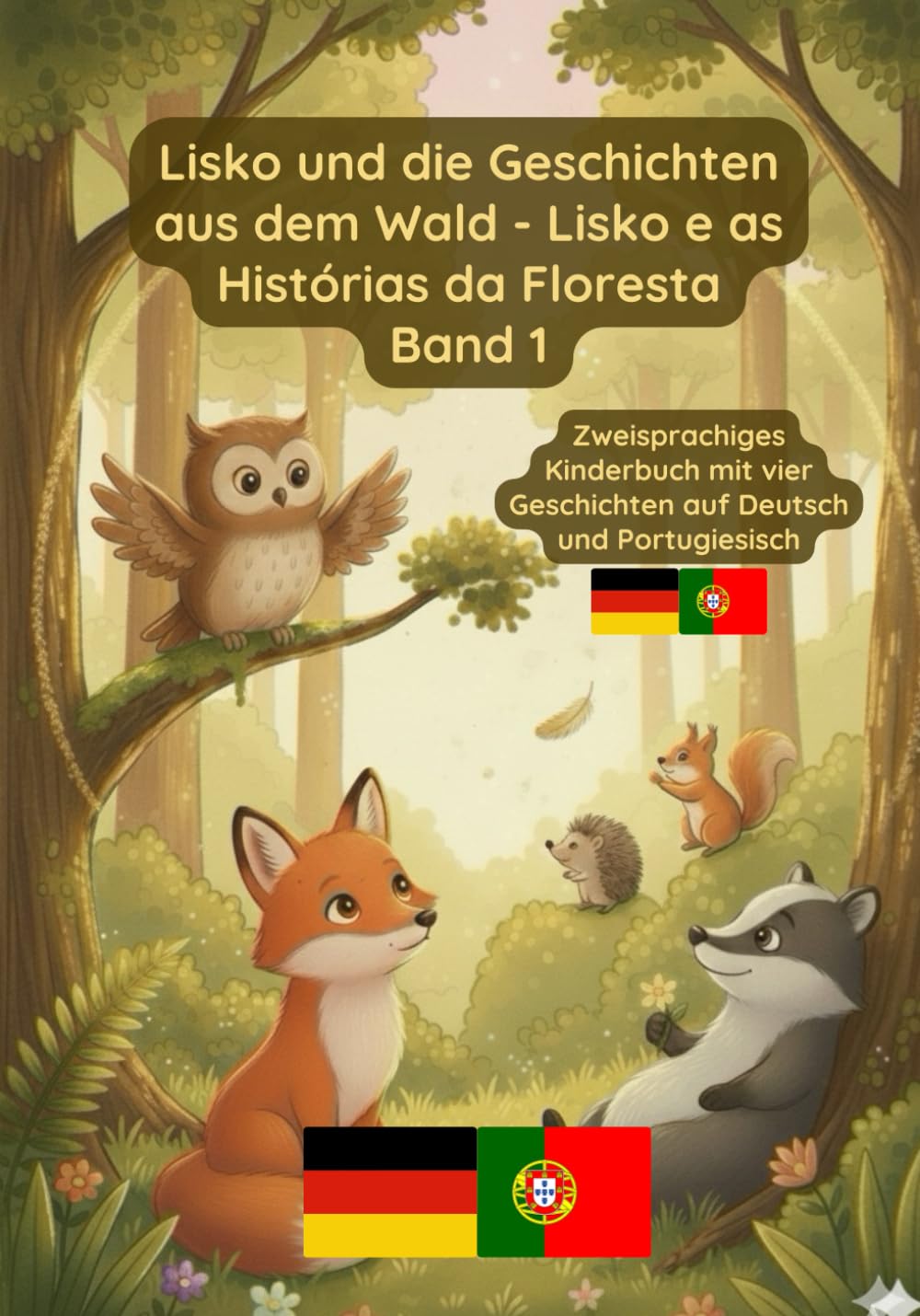 Lisko und die Geschichten aus dem Wald - Lisko e as Histórias da Floresta: Zweisprachiges Kinderbuch Deutsch Portugiesisch