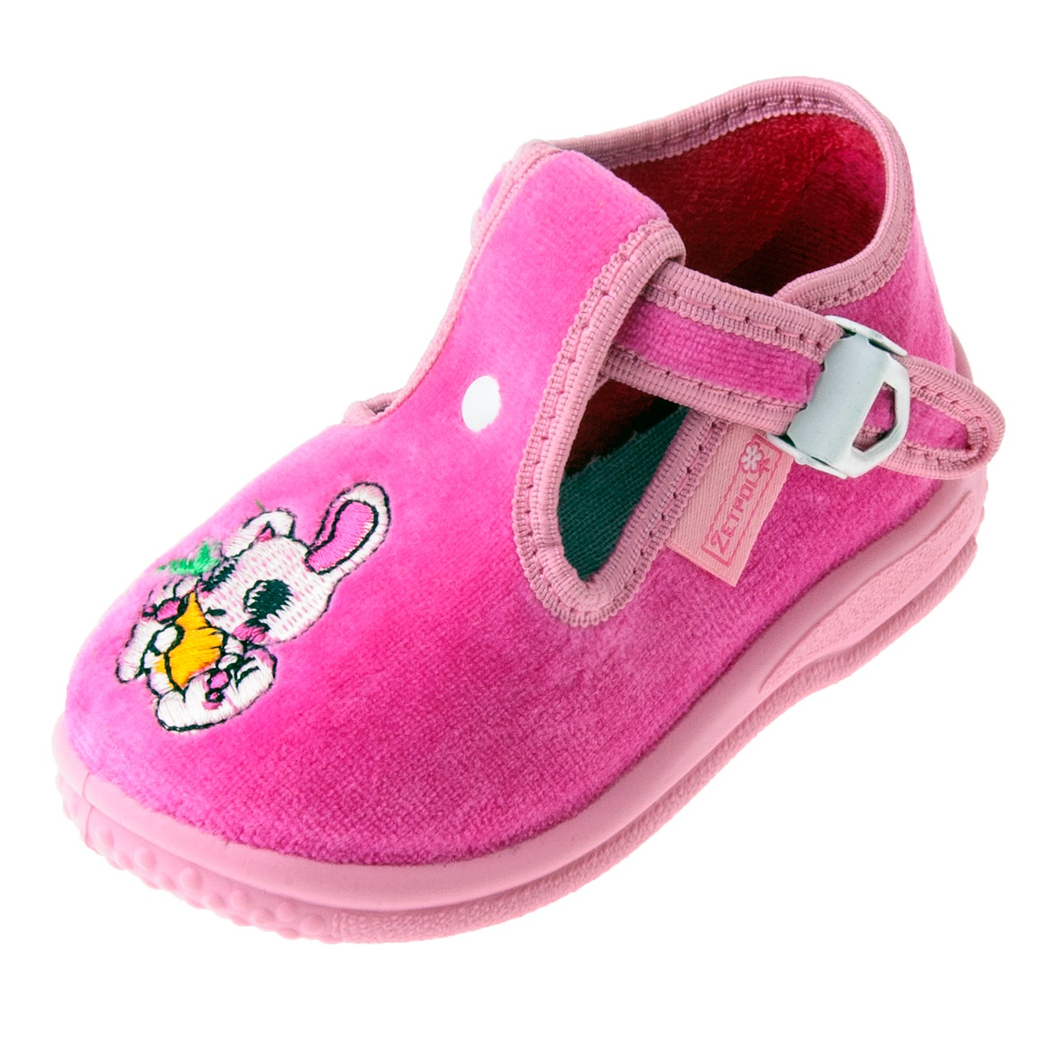 Zetpol Embroidered Bunny Children Shoes (Pink) (23 Europe - 7 US)