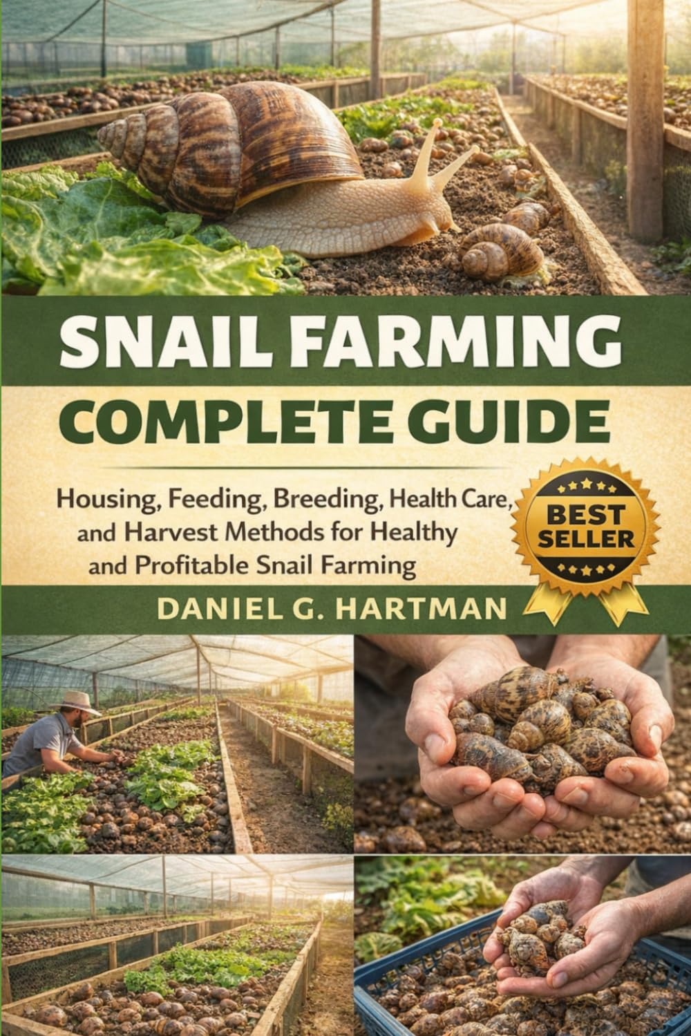 Snail Farming Complete Guide: Housing, Feeding, Breeding, Health Care, and Harvest Methods for Healthy and Profitable Snail Farming