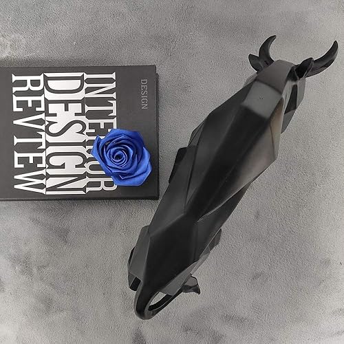 Miniatura 3 de ASNOMY Figura de toro de poliresina, decoración del hogar, esculturas abstractas, decoración del hogar originalidad decoración del hogar adorno de