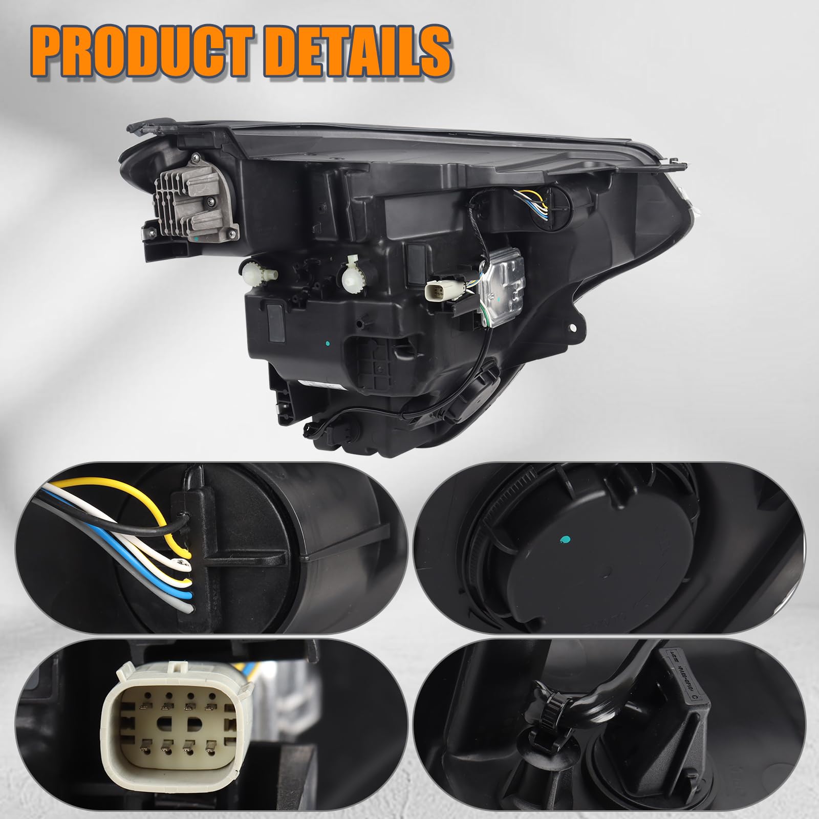 For Chevy Trax 2024-2025 LED w/o LED DRL Projector Headlight Assembly