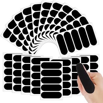 Guirnd Bowling Tape 100 PCS, Black Elastic Bowling Thumb Tape for Bowlers Exercise Sport, Sweat Absorbing Bowling Finger Tape for Women and Men, Finger Tape for Bowlers