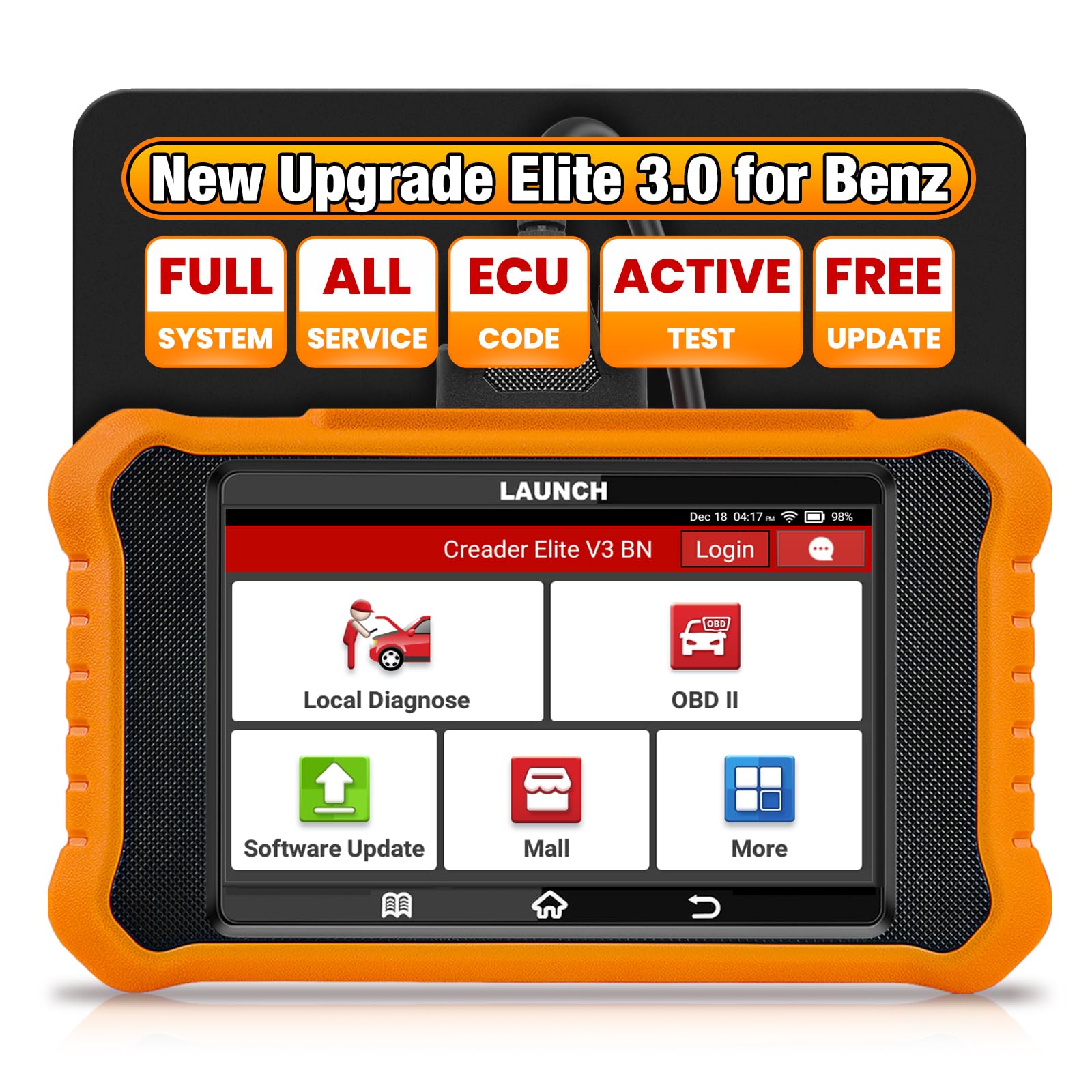 Ｋ*１様 LAUNCH X431Elite 3.0 Pro OBD2 ベンツ 診 Amazon.com: 2026 LAUNCH Creader Elite V3.0 fit for Mercedes-Benz