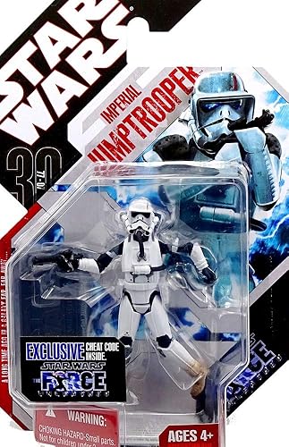 Figura básica de Star Wars Force Unleashed Imperial Jumptrooper