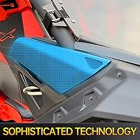 Vista 6 de Cubierta lateral de tapa de gas compatible con Can Am Maverick X3 XDS XRS 2017-2025, accesorios para pasajeros, panel lateral derecho