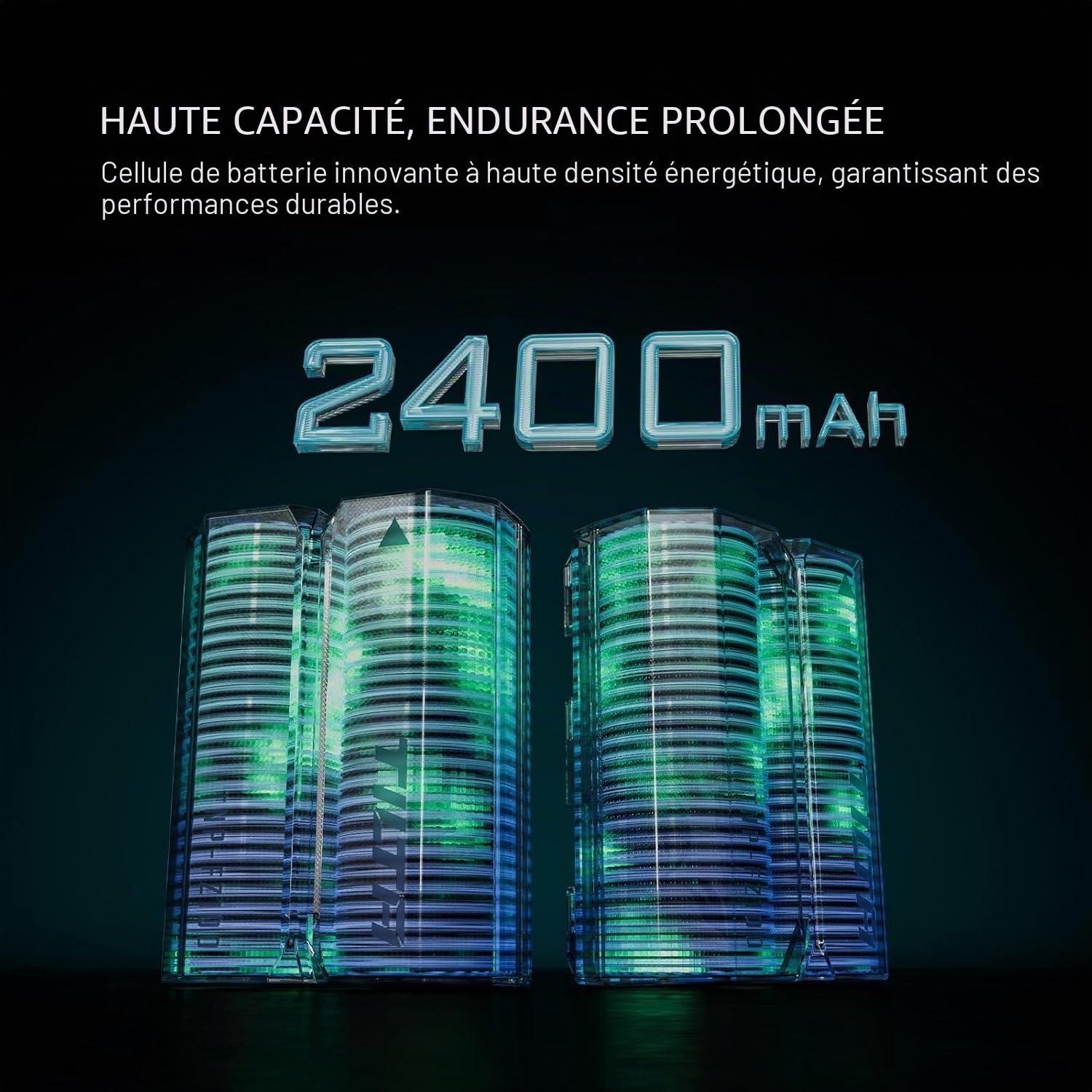 Ensemble de Batteries et Chargeur EN-EL15C, 2 Batteries 2400 mAh et Chargeur Rapide USB-C PD 45W à Quatre canaux, Compatible avec Nikon ZR, Z8, Zf, Z7, Z6, Z5, D850, D810, D750, D610,TBC-EL15C-A-GN