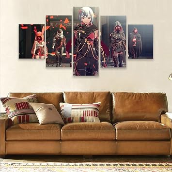 Amazon Co Jp 5パネル壁アート絵画写真キャンバスに印刷家の装飾ピースゲームポスターアートワークの写真印刷キャンバス絵画家の装飾壁の写真壁画アート壁ステッカー誕生日プレゼント ホーム キッチン Amazon Co Jp 5パネル壁アート絵画写真キャンバスに印刷家の装飾ピースゲームポスターアートワークの写真印刷キャンバス絵画家の装飾壁の写真壁画アート壁ステッカー誕生日プレゼント ホーム キッチン