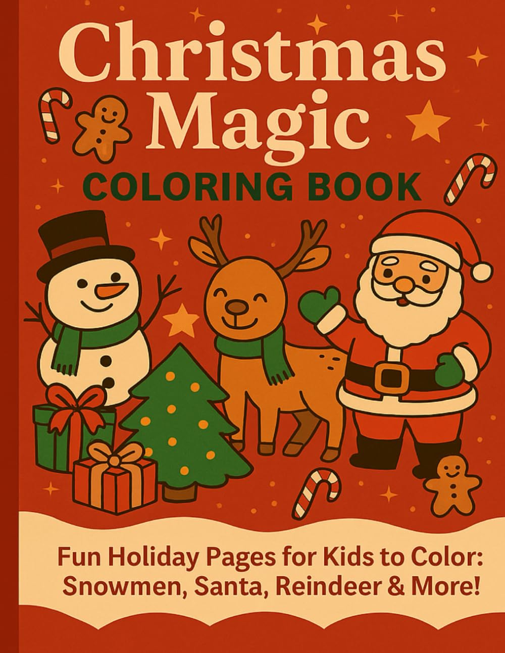 Christmas Magic Coloring Book