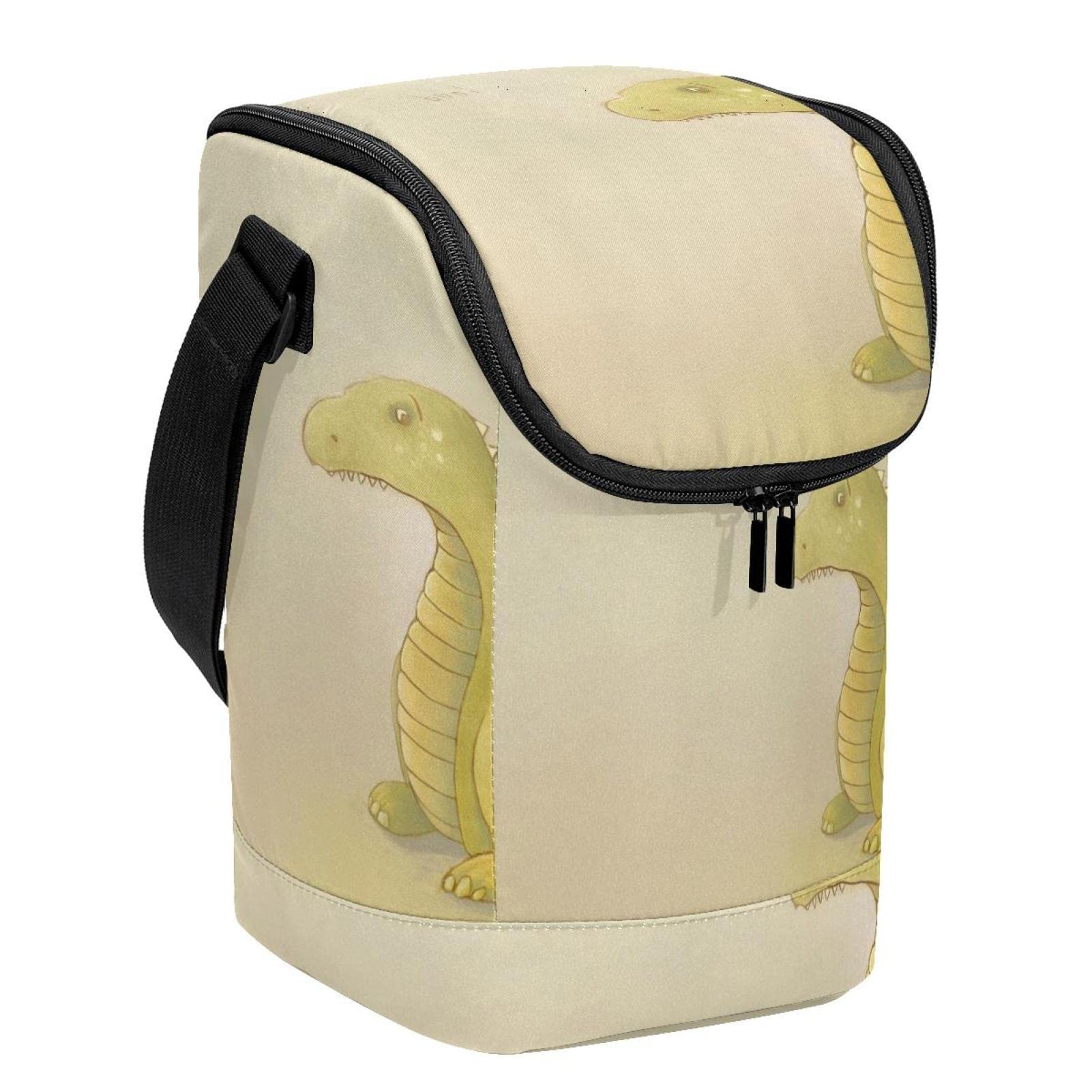 Bolsa de almuerzo de dinosaurio aislante para evitar comida tibia en la oficina