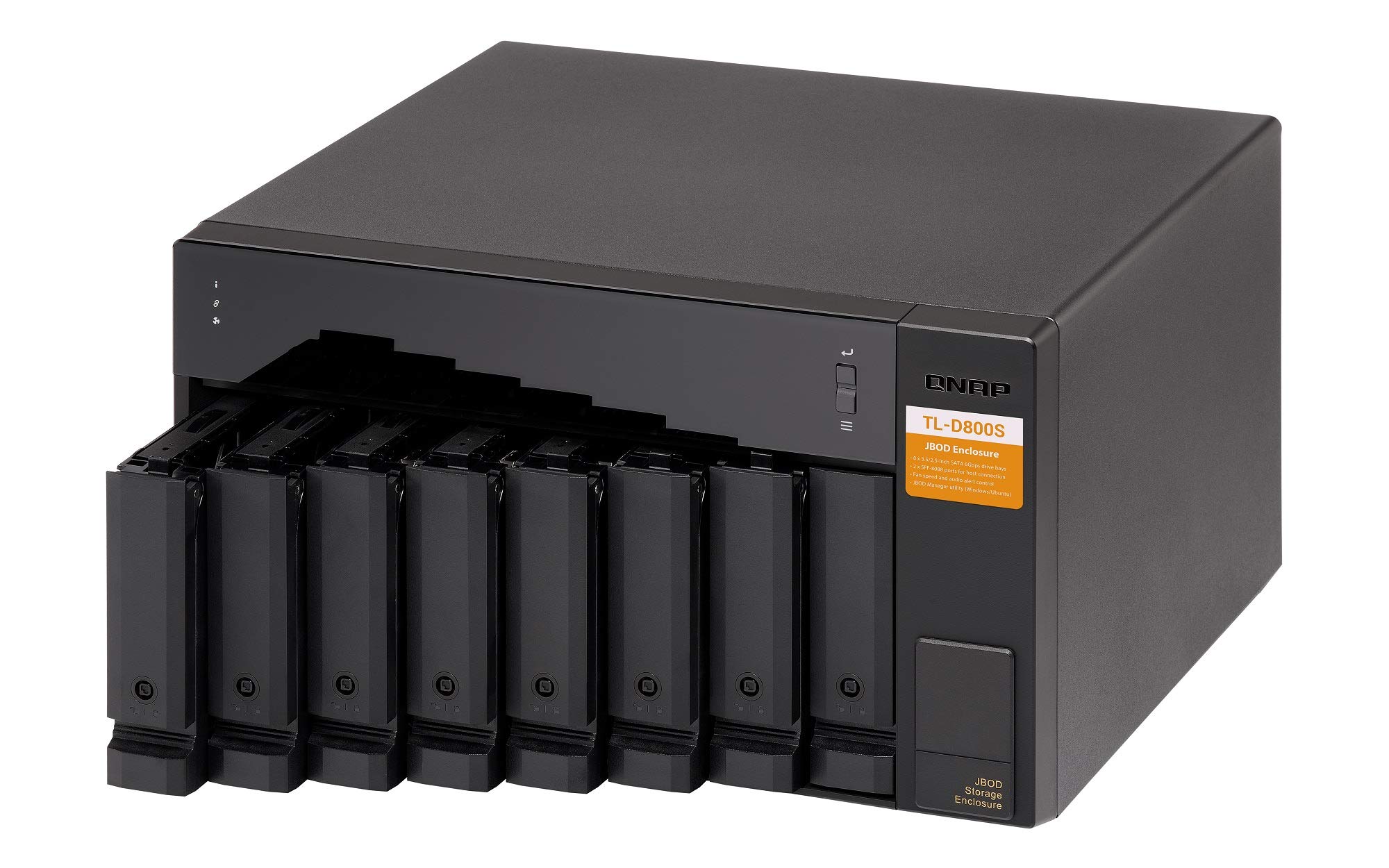 Qnap TL-D800s - Array Di Dischi Rigidi - 8 Alloggiamenti (satA-600)