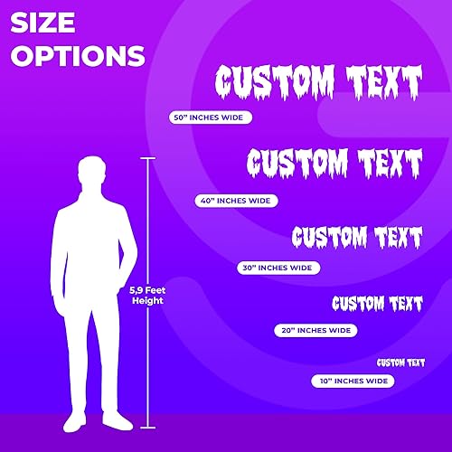 Miniatura 3 de Crea tu propio texto de Navidad para decoraciones de Navidad en interiores  Calcomanía de decoración de Navidad del Grinch  Decoración navideña para