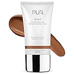 PR MINERALS 4-in-1 Tinted Moisturizer with SPF 20 - Hydrating Skin Tint Face Moisturizer, Primer & Foundation with Shea Butter, Aloe Vera & Vitamin B3 - Vegan Friendly, Paraben Free (Dark)