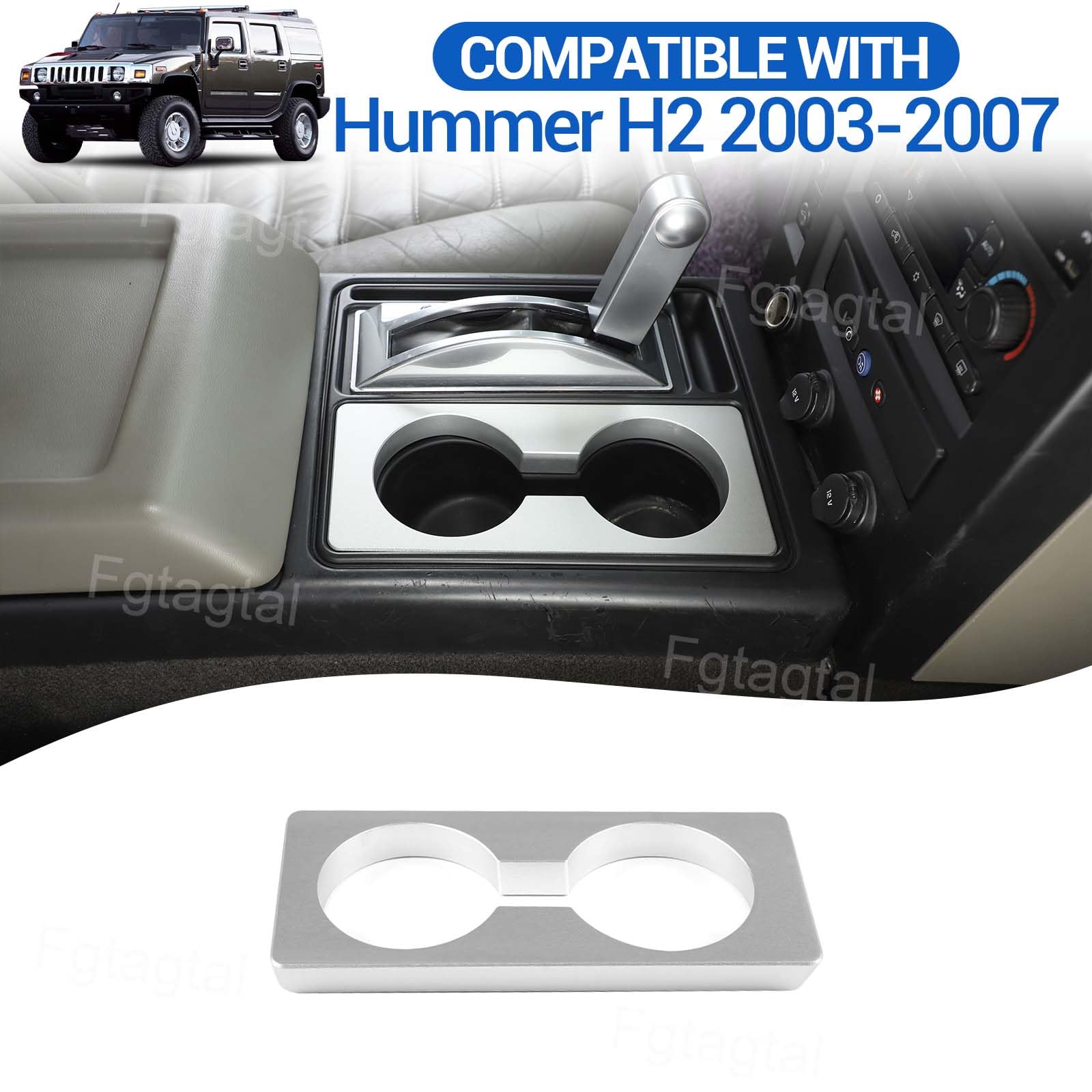 Amazon | 2003-2007 Hummer H2 車用カップホルダーハイテンパッド