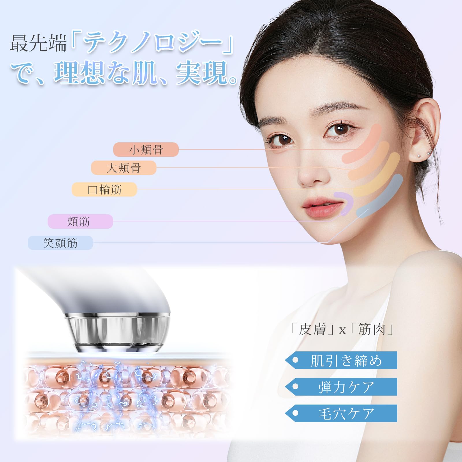 新品未開封:美顔器【美容専門家鈴木監修】EMS RF美容器 1台16役 6種類モード 3段階レベル微電流 Amazon.co.jp: 美顔器 EMS 美容器 RF美顔器 自宅エステ 4000mAh大容量