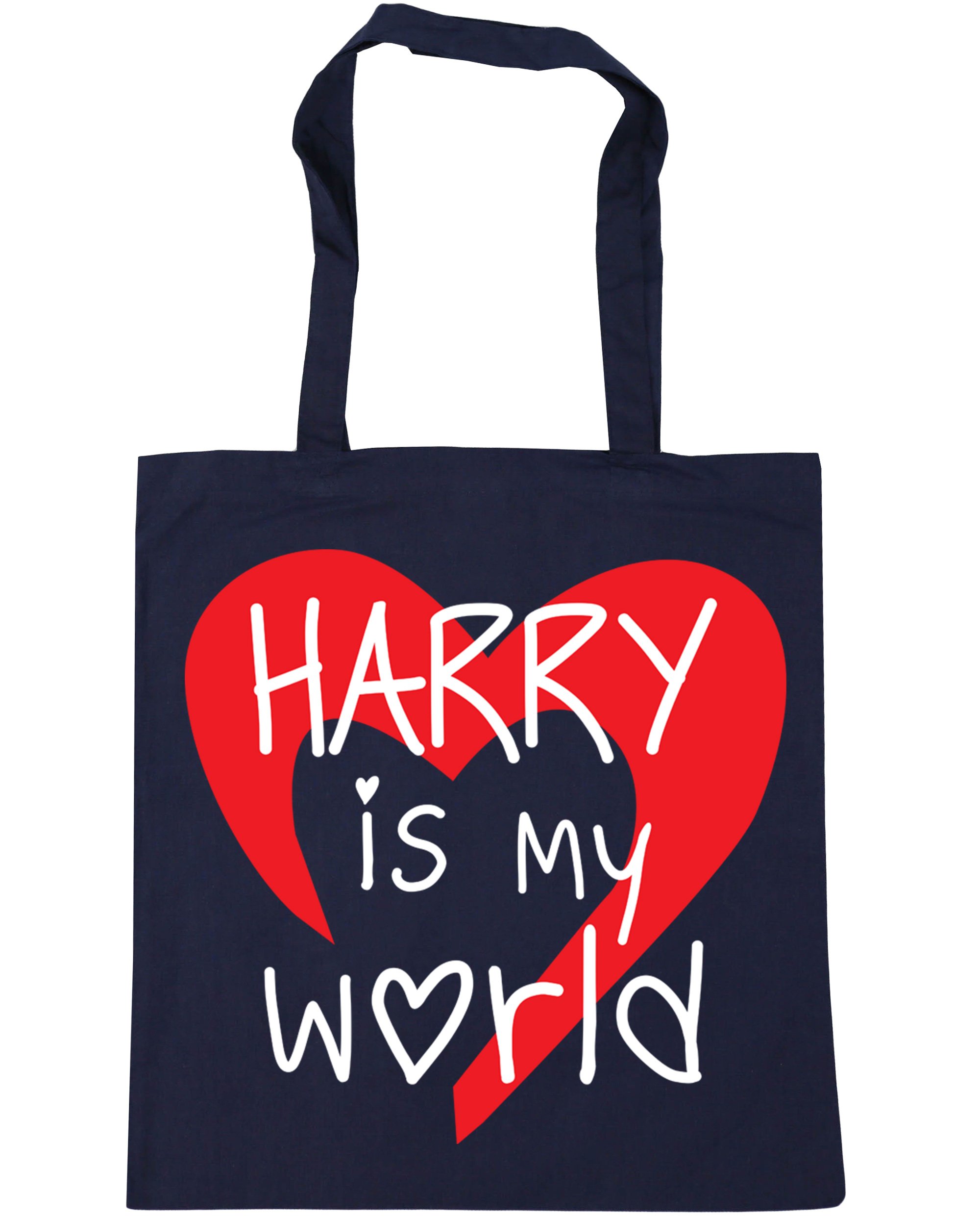 Hippowarehouse Harry is My World Tote Shopping Gym Beach Bag 42cm x38cm, 10 litres