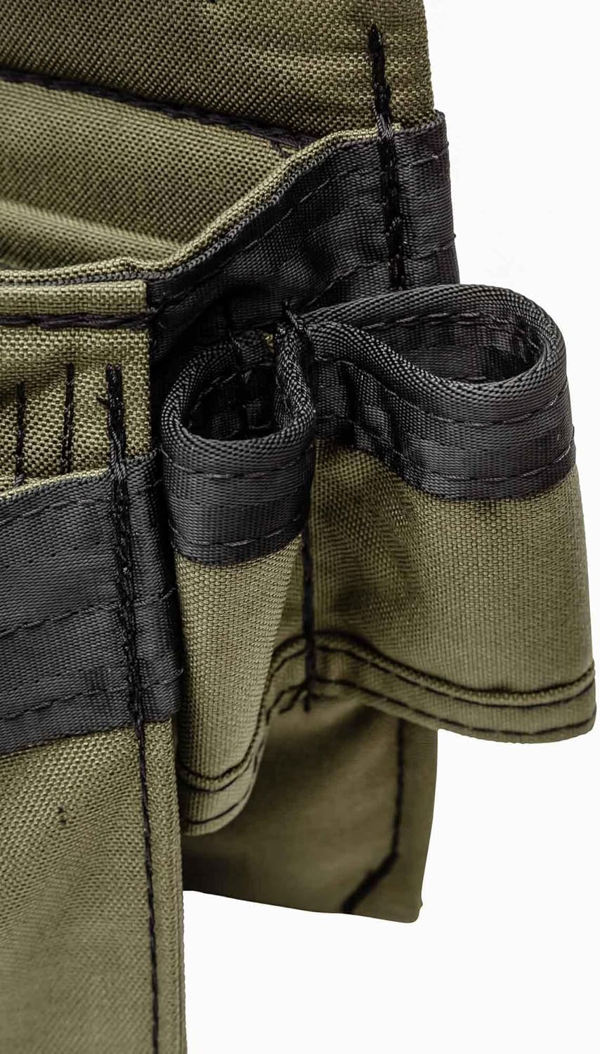 The Diamondback Eagle Tool Pouch - Modular Utility Pouch for 4" Tool Belts - Ideal Carpenter & Electrician Tool Pouch for Nuts, Punches & Fasteners