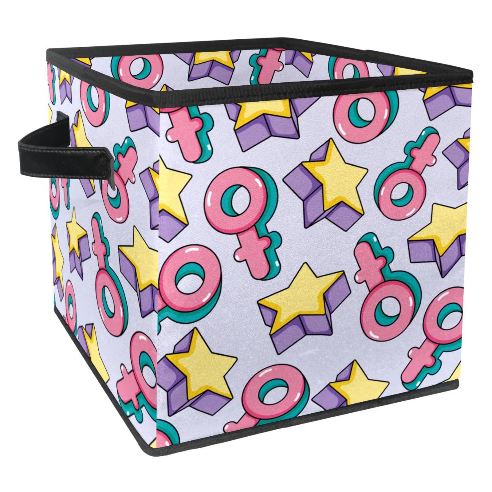 Boîte de rangement pliable en tissu cube organiseur pour maison