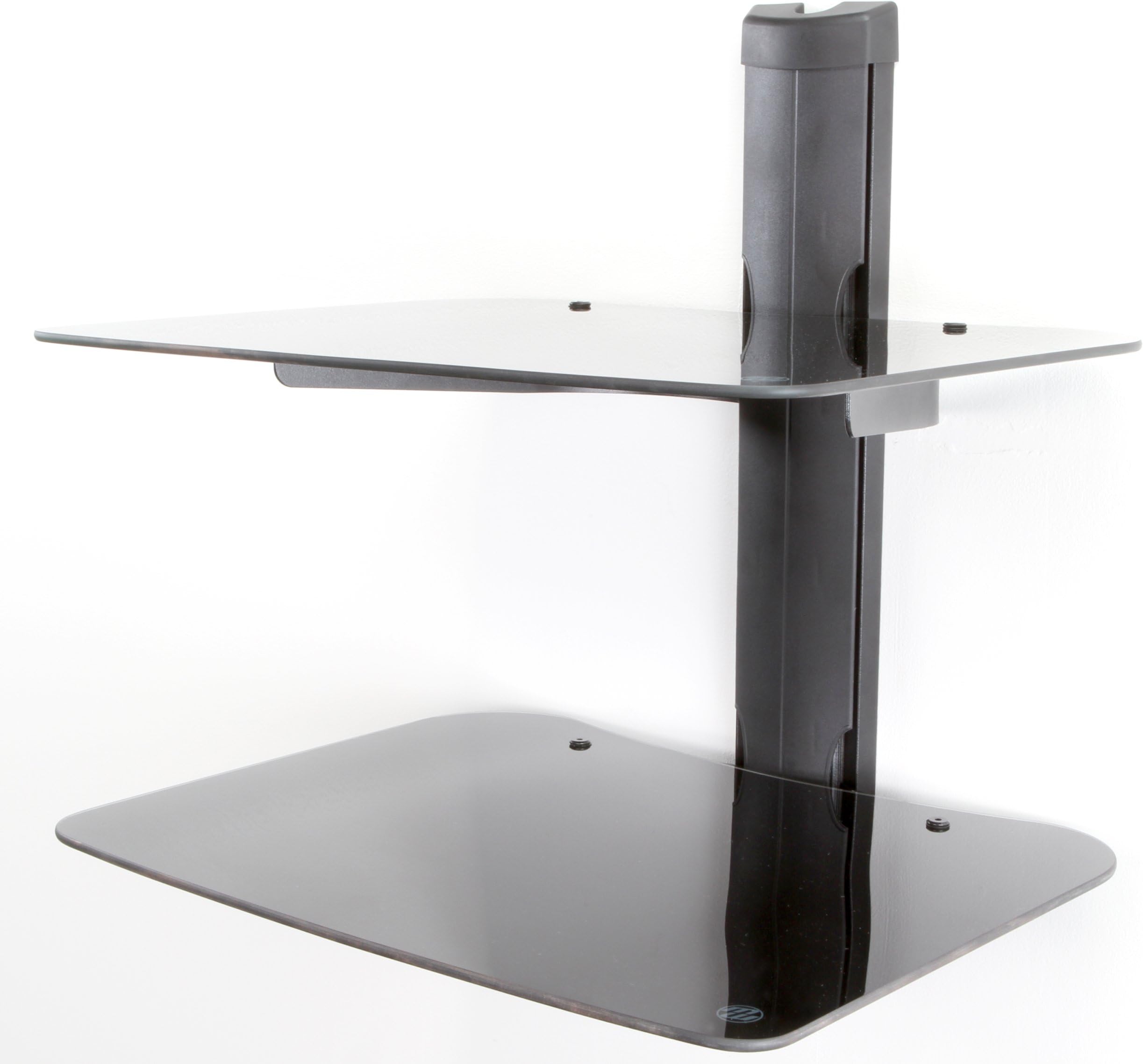 BDS2 Sleek, Easy Install, Flat Panel Component Wall Shelf for 13 to 90-Inch, Black