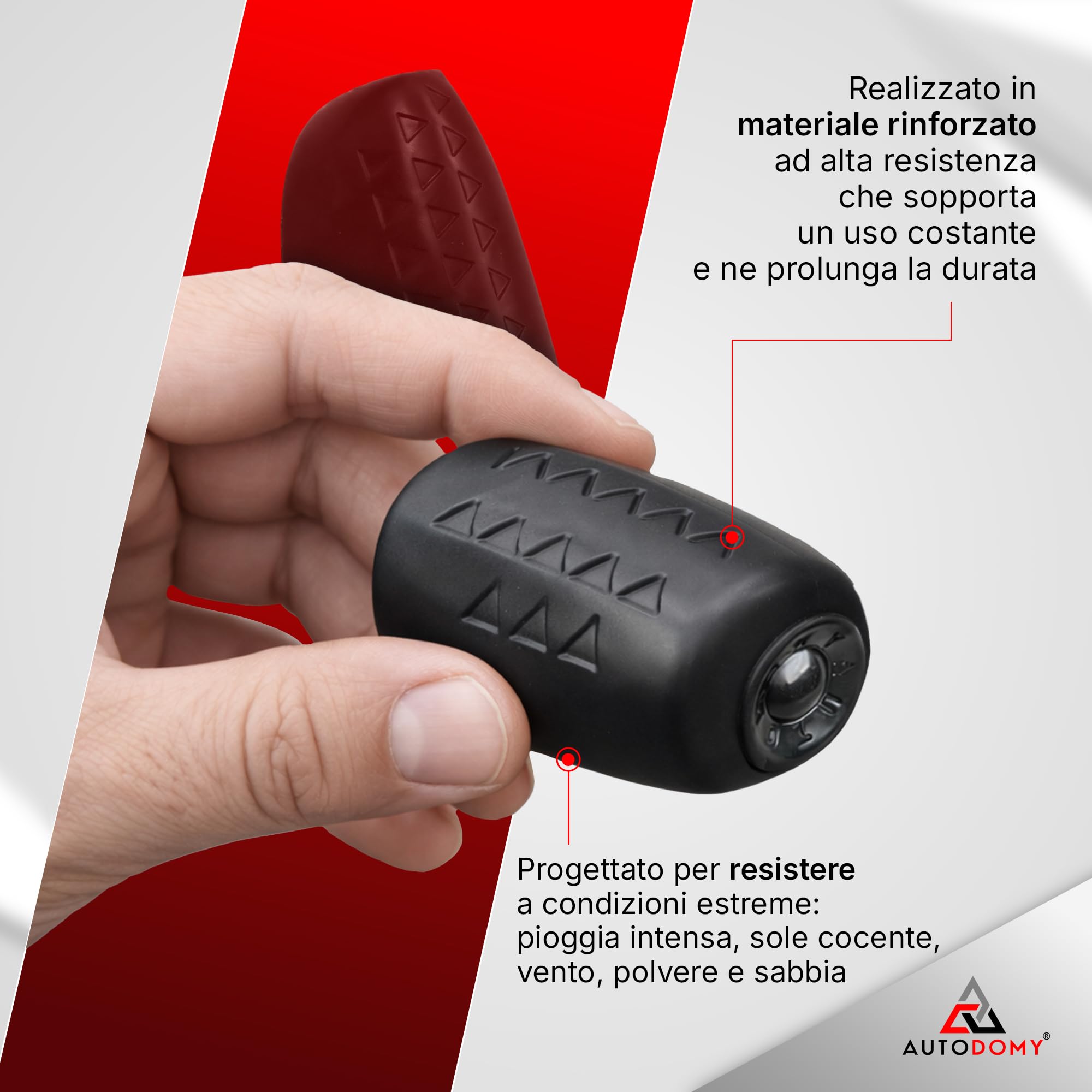 Autodomy Protezione Scarpe Moto Leva Cambio Copriscarpe Motociclo Quad ATV V1 | Proteggi Scarpe Moto é Antiscivolo | Copri Scarpa Cambio Valido Per Tutte le Scarpe