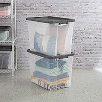 Vista 7 de Sterilite Caja Apilable Modular Transparente 16QT 14723V06