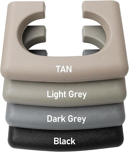 Miniatura 5 de Jaronx Compatible con Ford F150 - Repuesto de almohadilla para portavasos 2004-2014, asiento de banco, consola central, portavasos de repuesto