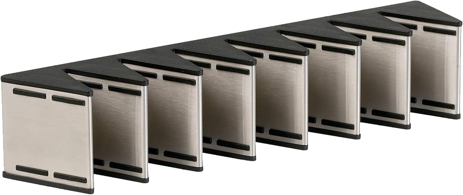EVA Stainless Steel Magneto Knife Holder for 8 Knives, 27-1/2cm