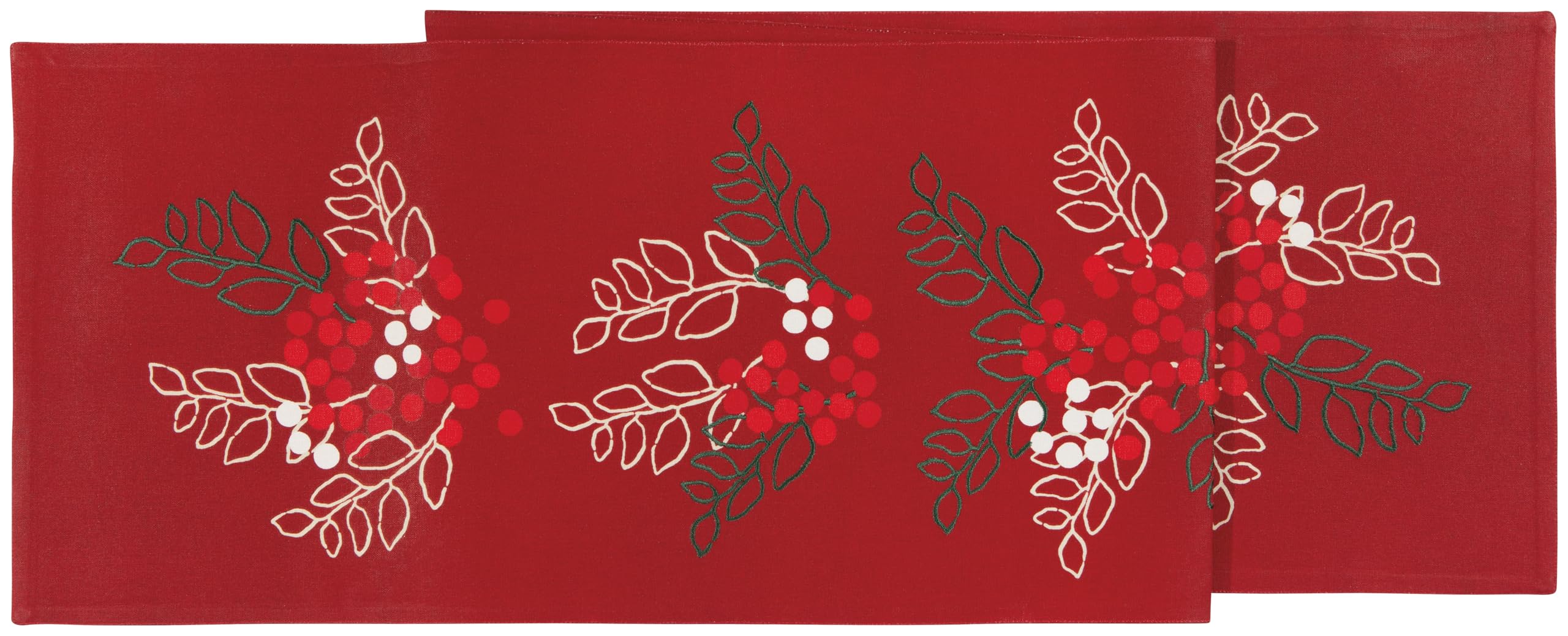 Now Designs Merry Berry Cotton Table Runner 13 x 72in