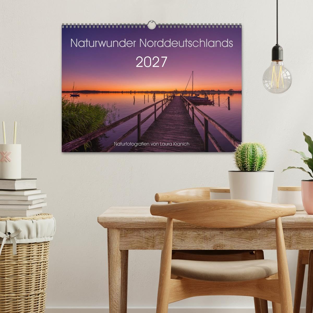 CALVENDO - Naturwunder Norddeutschlands (Wandkalender 2027 DIN A3 quer), Monatskalender: Naturfotografien von Laura Kranich