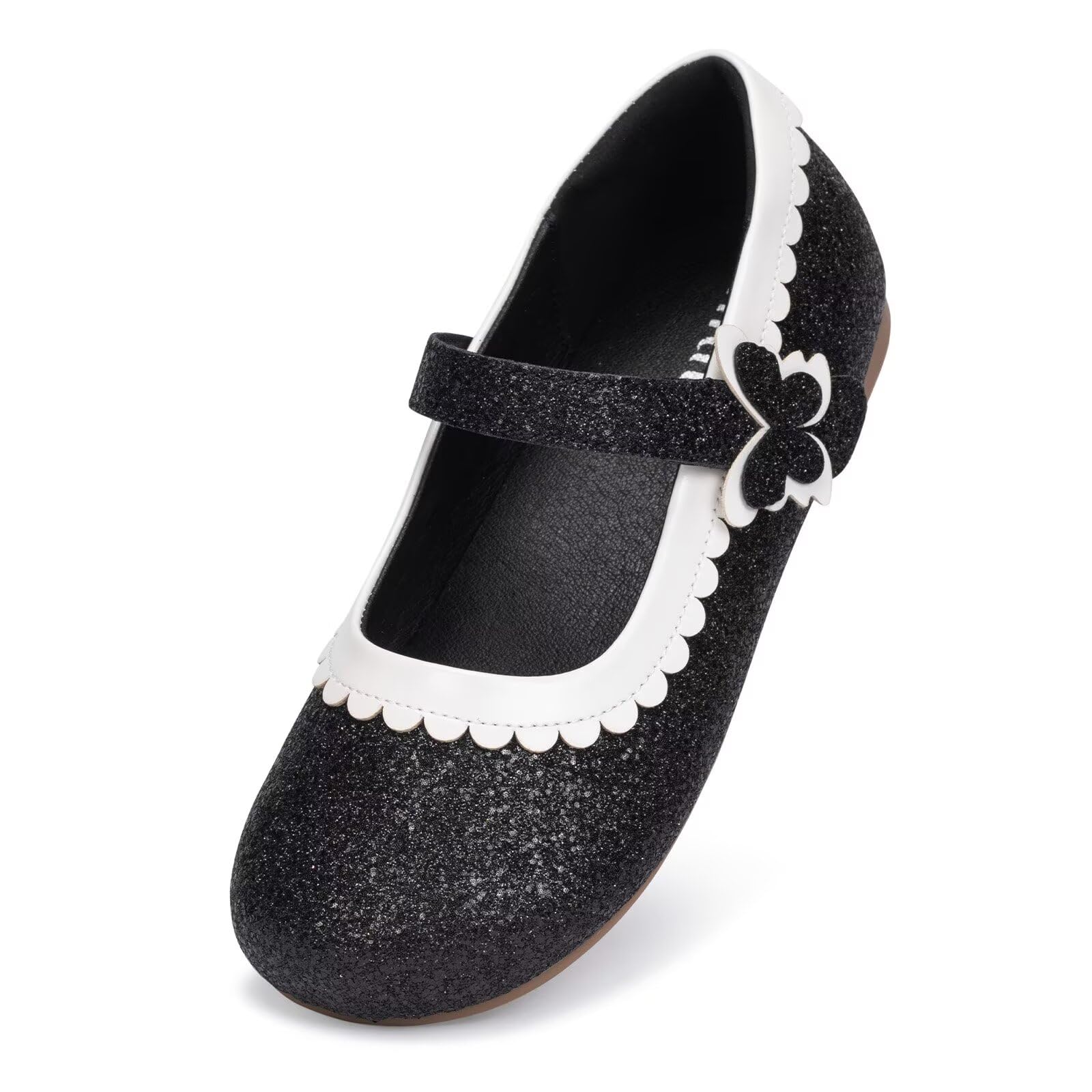 Frank Mully Mary Jane - Zapatos planos elegantes para niñas, para bodas, uniformes y fiestas para niños pequeños