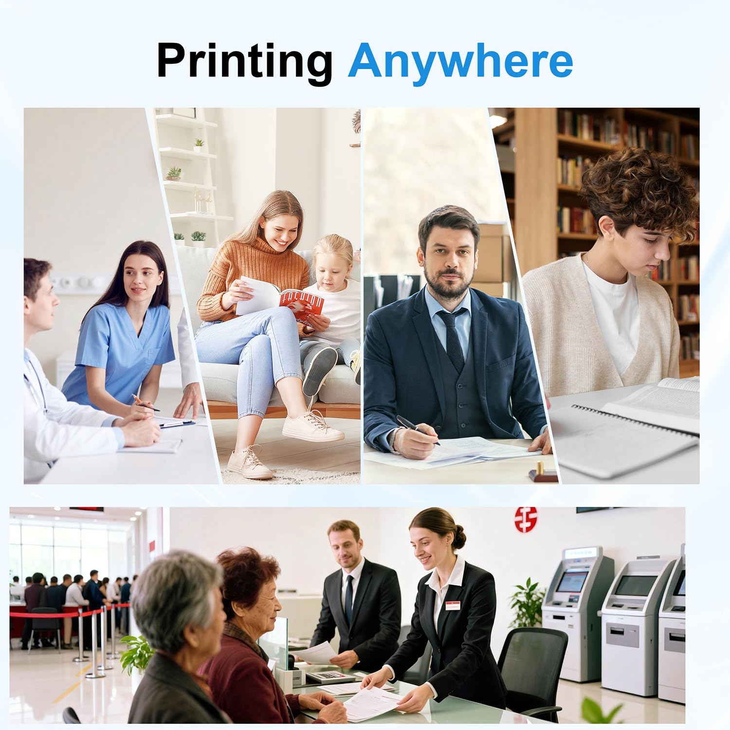 TN-2510XL Cartouche de toner, lot de 4, haute capacité compatible avec TN-2510 XL TN2510XL pour DCP-L2620DW MFC-L2800DW HL-L2400DWE MFC-L2827DW HL -L2445DW DCP-L2660DW MFC-L2860DW (noir, lot de 4)