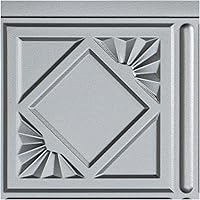 Vista 24 de FASÄDE Panel decorativo para salpicaduras de vinilo de estilo tradicional / patrón 4 en bronce antiguo (muestra de 6 x 6 pulgadas)