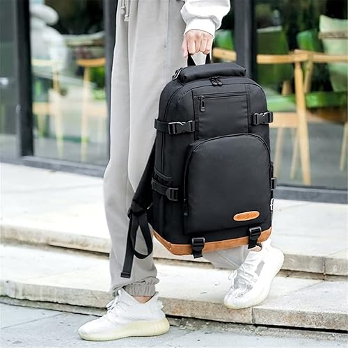 Miniatura 8 de Cristiano Ronaldo Bookabg - Mochila ligera al Nassr FC con bolsillo frontal, bolsa diaria duradera para jóvenes y adolescentes, Azul marino (Navy1),