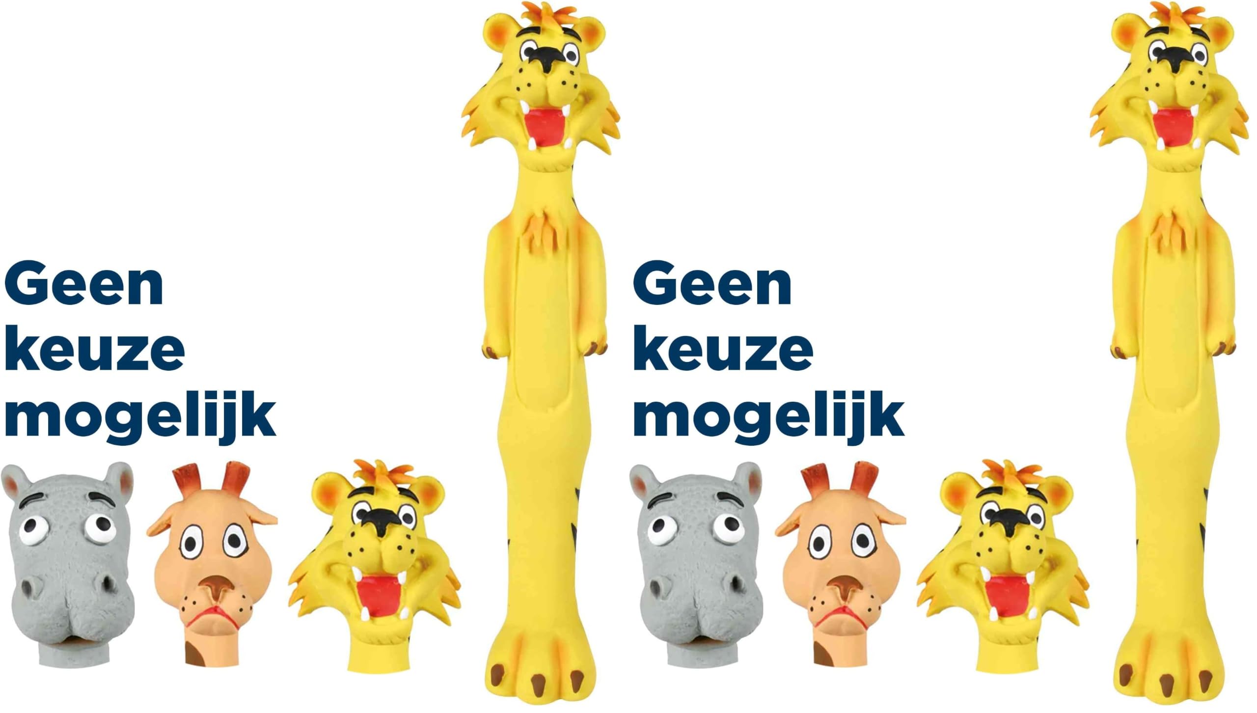 Köpek Oyuncağı Lateks 6 cm 2'li set