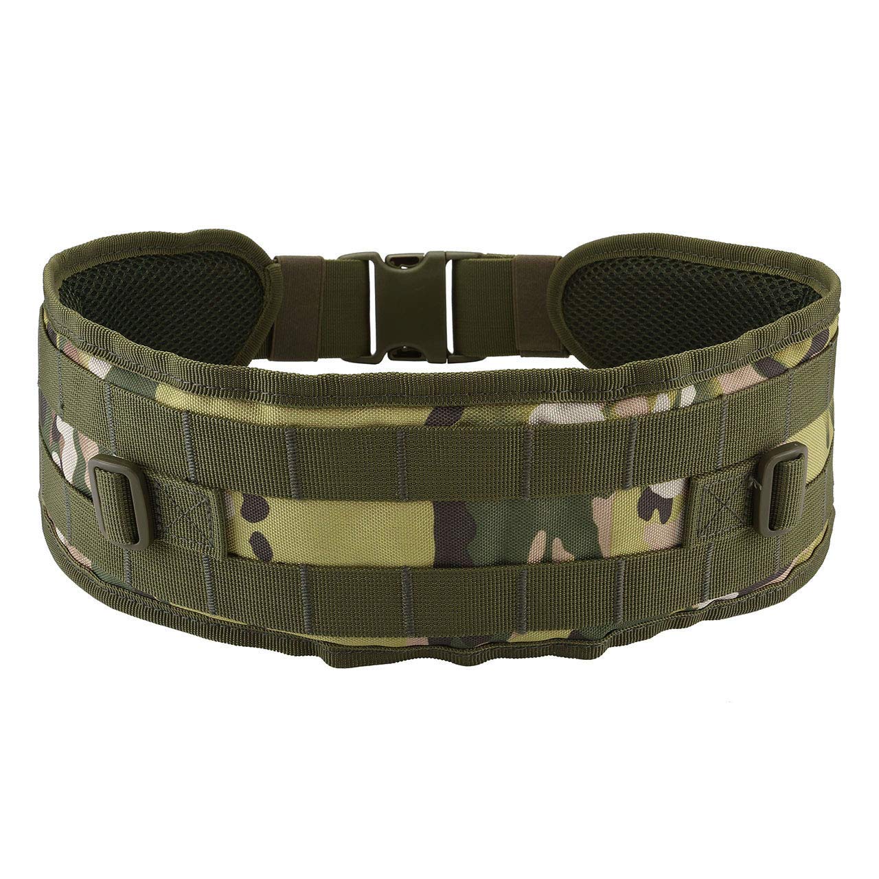 FALETO Tactical Gen II Battle Belt MOLLE Multi-Purpose Military Heavy Duty Waist Belt for Outdoor Sports