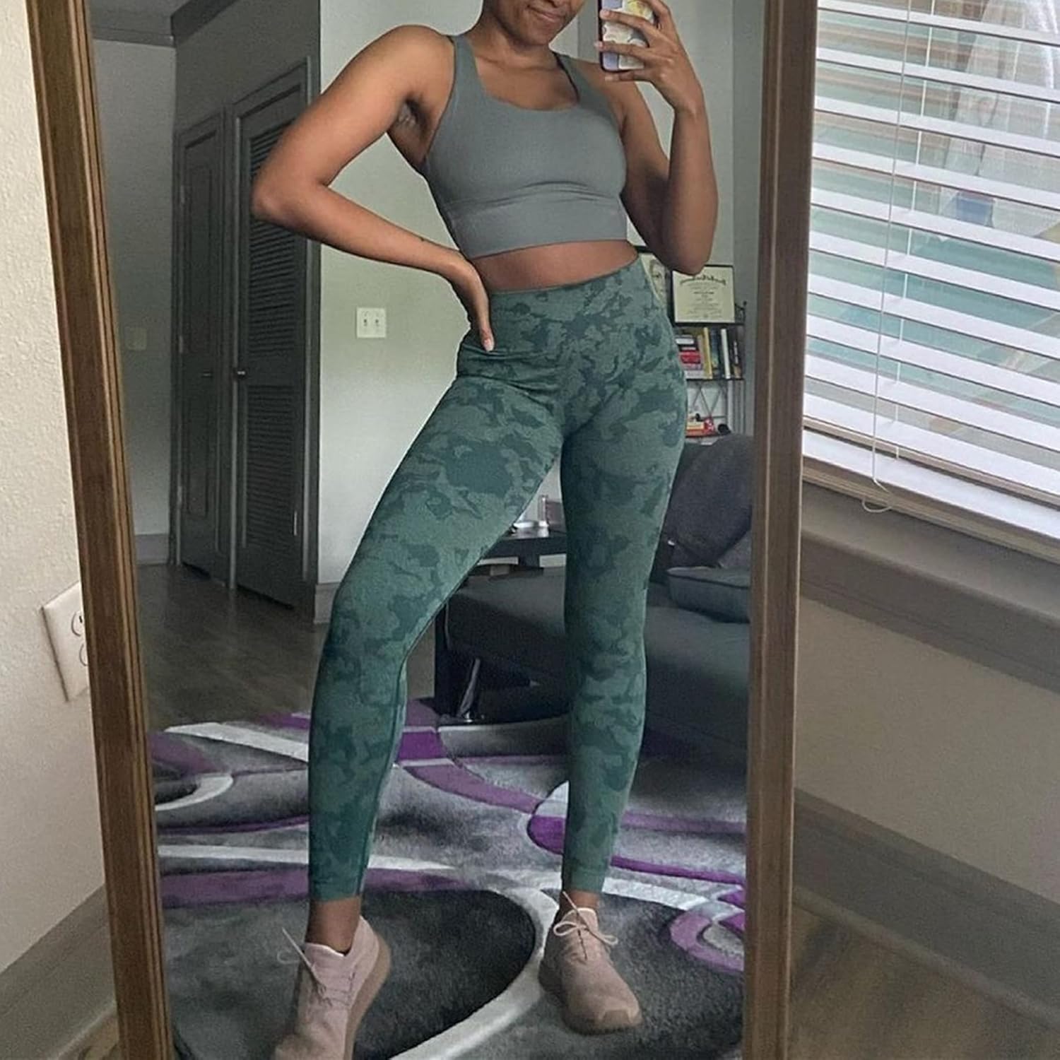 adapt camo seamless leggings