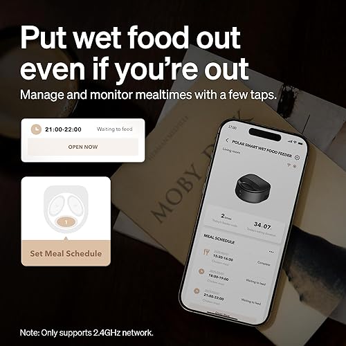 Miniatura 5 de PETLIBRO Comedero automático para gatos con cuenco de acero inoxidable, refrigerado para gatos con refrigeración semiconductora, 3 comidas frescas