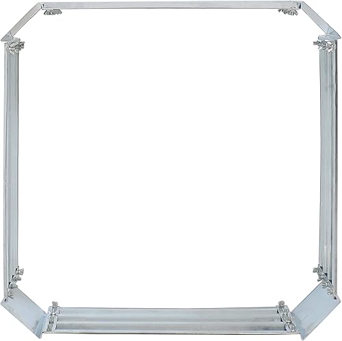 Miniatura 8 de Sunnydaze Cama de jardín de metal elevada de 11.75 pulgadas de alto, cama de jardín elevada galvanizada para exteriores para verduras y flores