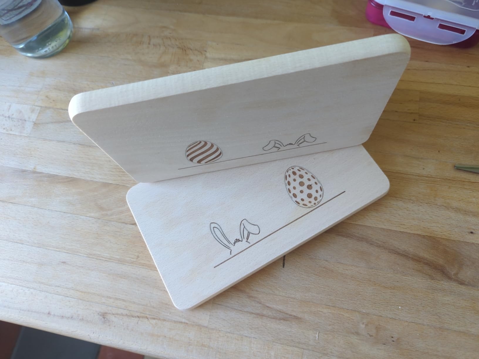 12er Set Frühstücksbrettchen Aus Buchenholz – Unbehandelt, 24x14x1,5 Cm, Beidseitig Nutzbar – Für Brot, Käse, Snacks – Ideal Zum Gravieren & Verschenken