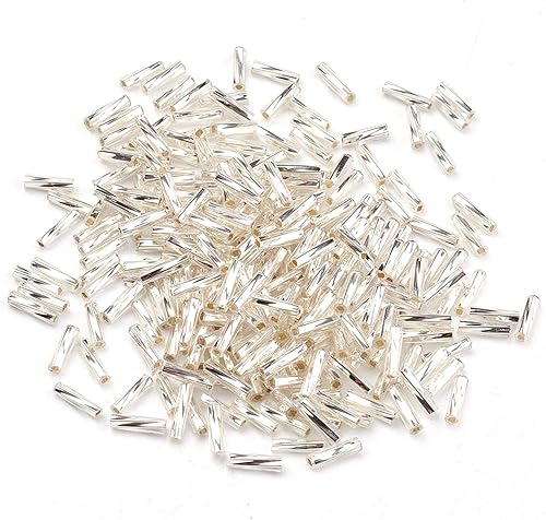 Miniatura 7 de Craftdady 555 piezas de cuentas de cristal con forma de corneta de 0.472in de oro metálico trenzado espaciador para manualidades, collar de cuentas,