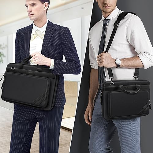 Miniatura 7 de FINPAC - Maletín de hombro con bolsillo para accesorios