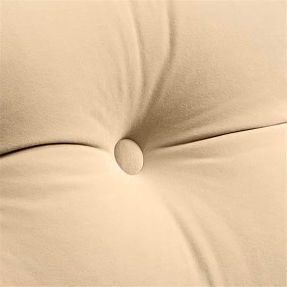 Peachwell Triangular Reading Bed Rest Pillow Large Bolster Cushion Headboard Backrest Wedge Pillow with Removable Cover and Two Large Side Pockets (Beige, Twin: 39 x 8 x 20 inches)