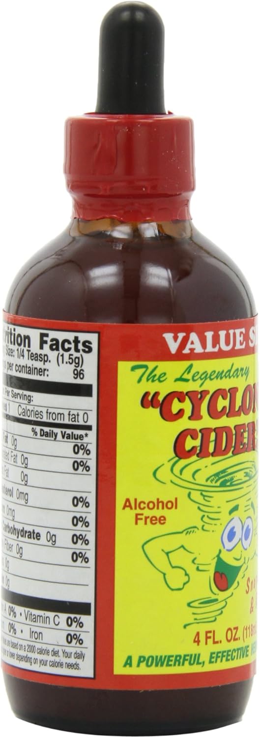 Ginco International Cyclone Cider, Value Size, 4 Ounces (Pack of 2)