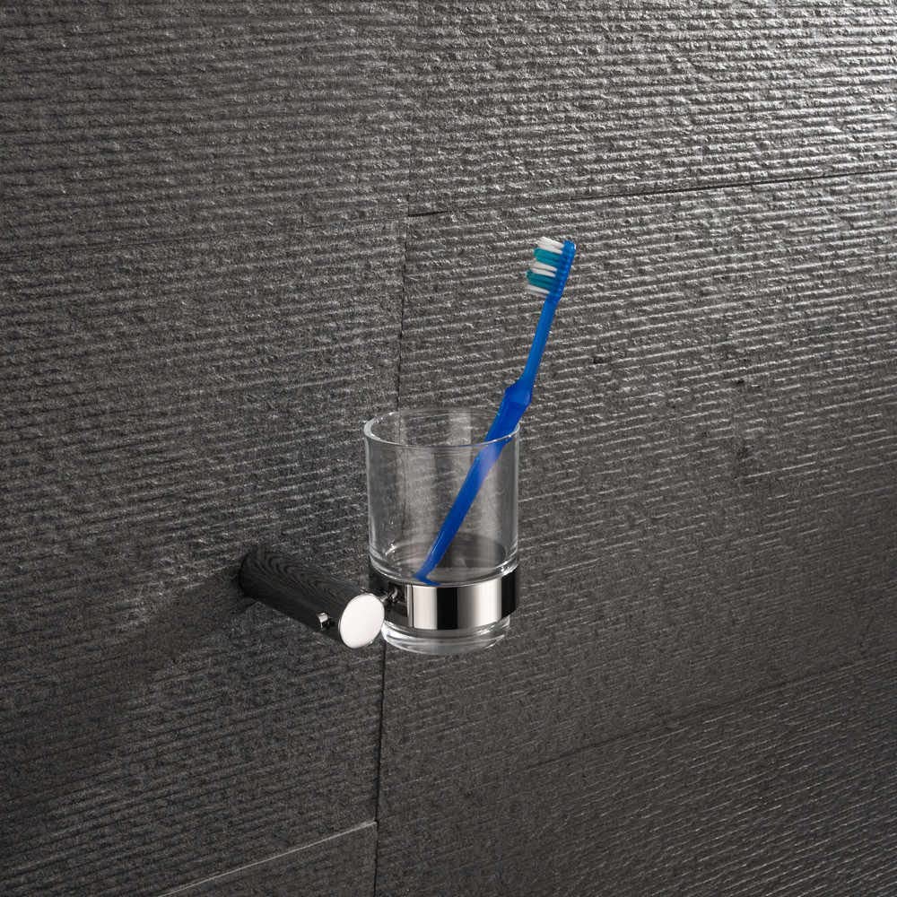 Juego de accesorios de baño SUS 304 espejo con toallero y portarrollos