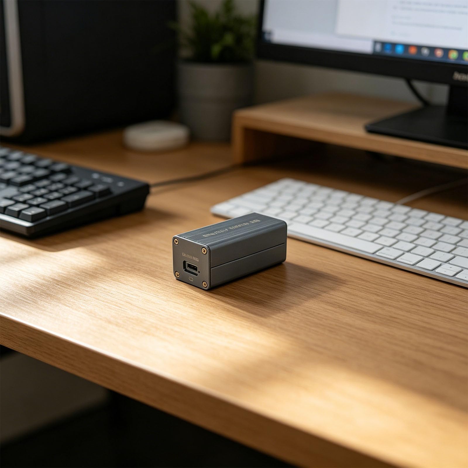 Adattatore LAN esterno con connessione USB C, dongle Ethernet in metallo per computer desktop e laptop, dimensioni compatte da viaggio per trasporto all ' uso Dongle Lan Ethernet per computer