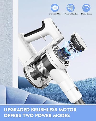 Miniatura 4 de Aspiradora inalámbrica, con batería de 2200 mAh y cabezales múltiples rotados