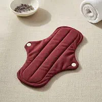Absorvente Menstrual de Pano Lavável e Reutilizável, Tamanhos para Fluxo Mini, Normal e Intenso (Super)