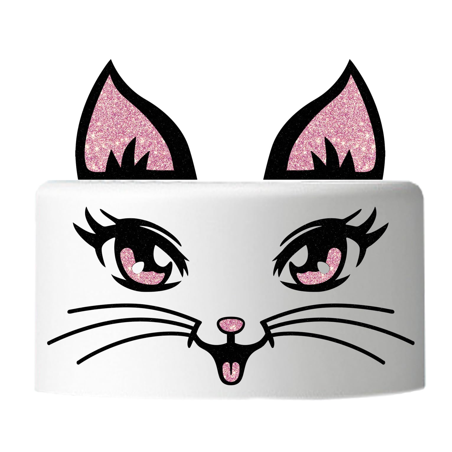 Cat Cake Decoration Includes Cat Eyes Ears Mouth Cake Decoration Inserts