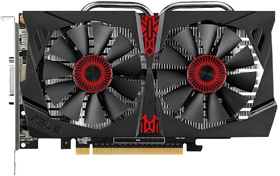 ASUS STRIX GeForce GTX 750TI Overclocked 2 GB DDR5 128-bit DisplayPort HDMI 1.4a DVI-I Graphics Card